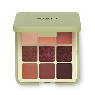 Тени, GREEN ME EYESHADOW PALETTE, Kiko Milano, 102 Feisty Saffron, KM100402047102A