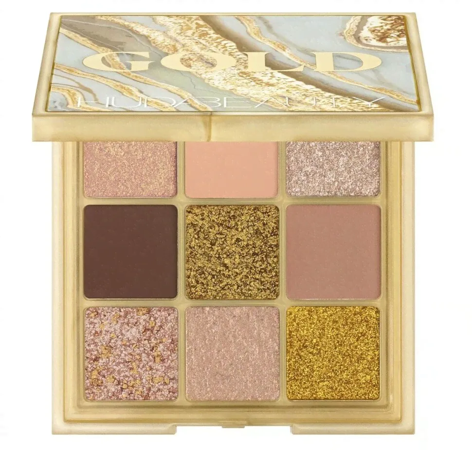 Тени для век Huda Beauty Gold Obsession Palette