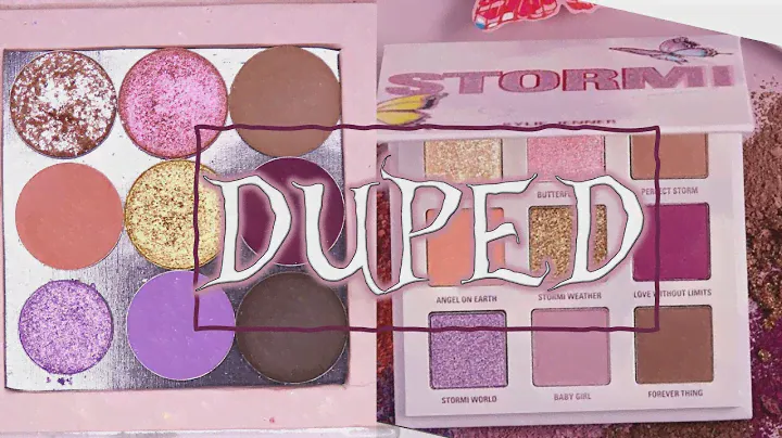 DUPED: Stormi Mini Palette by Kylie Cosmetics ♥