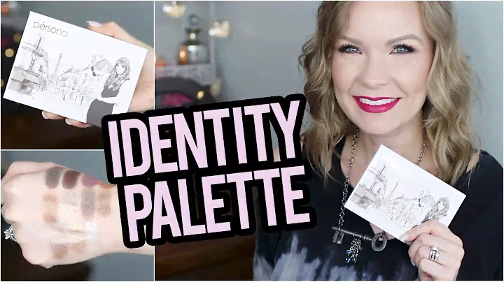 Persona Cosmetics Identity Palette! Swatches & Review! | LipglossLeslie