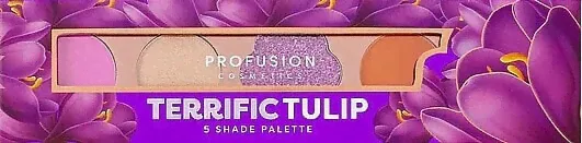 Lidschatten-Palette - Profusion Cosmetics Blooming Hues 5-Shade Palette Romantic Rose-2