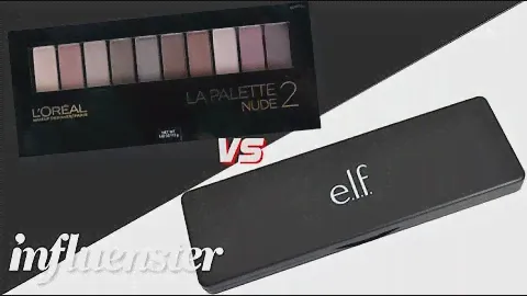 Best Eyeshadow Palette | L'Oréal La Palette Intense Nude vs. e.l.f. Mad for Matte