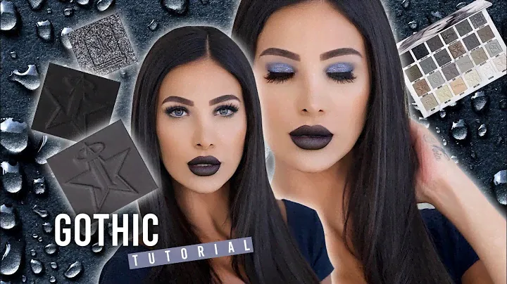 Jeffree Star Cremated Palette Tutorial  - Wearable Goth Eyeshadow Look