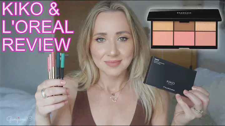 KIKO & L'OREAL Makeup Review (With Swatches)
