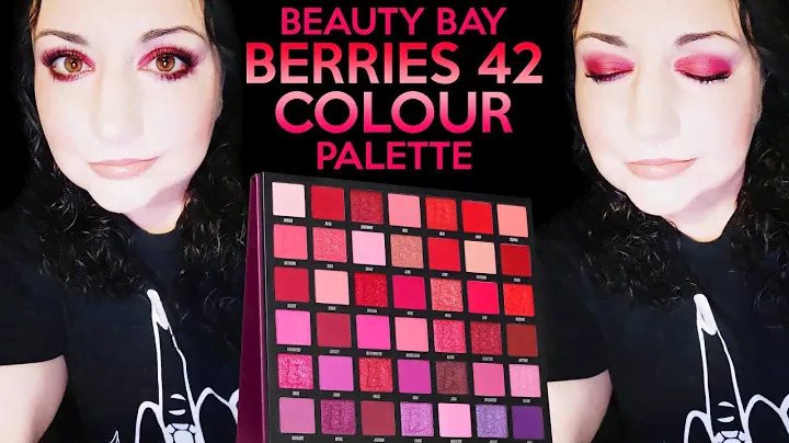 NEW! Beauty Bay Berries 42 Colour Palette Review and Tutorial