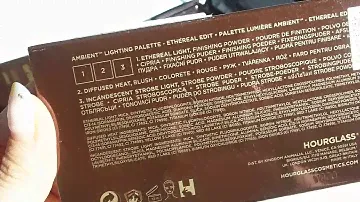 Hourglass Ambient Edit Palettes Swatches Part 2 - Ethereal Edit & Luminous Edit