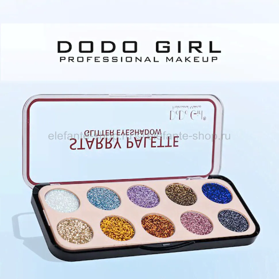 Глиттер для век DoDo Girl Starry Palette #01-0