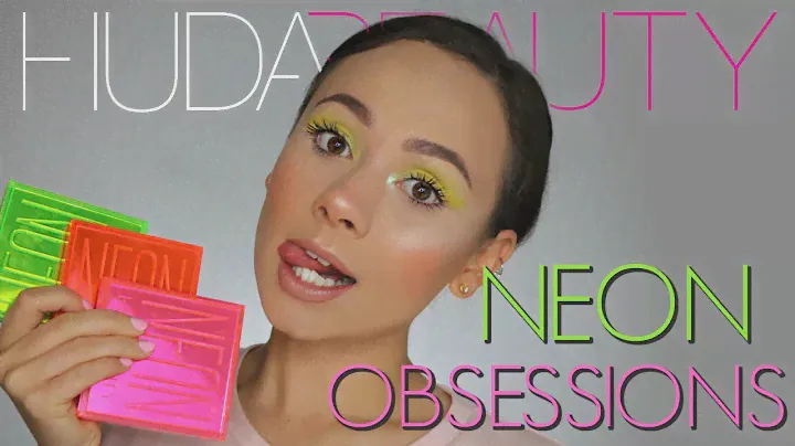 Huda Beauty Neon Obsessions Palettes | 3 Looks, Review & Swatches