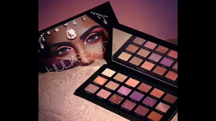 ХАЛЯВА! ПАЛЕТКА ТЕНЕЙ HUDA BEAUTY. Палетка теней для век Huda Beauty Desert Dusk Eyeshadow Palette