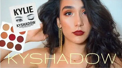 Kylie Cosmetics BURGUNDY PALETTE Tutorial! + MINI REVIEW!