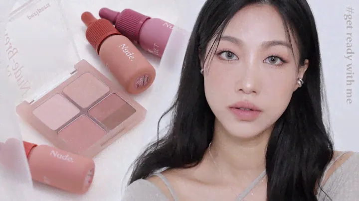 ☕️새해니까 분위기 좀 챙겨보실? 페리페라 누디브루 룩 GRWM (새해다짐 잔소리 투머치)  | 민스코 Minsco
