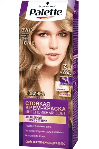 Palette, Стойкая крем-краска для волос интенсивный цвет Пудровый блонд 110 мл Palette-0