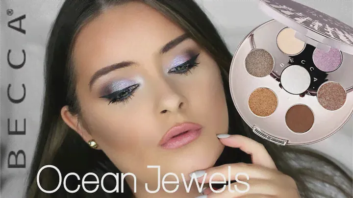 Учебное пособие и обзор BECCA OCEAN JEWELS EYE PALETTE