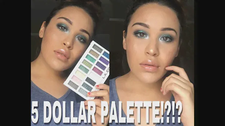 L.A. COLORS 16 EYESHADOW PALETTE | Makeup Tutorial