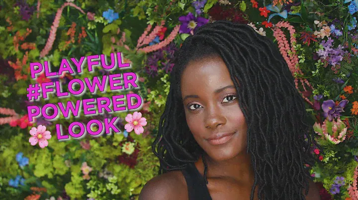 playful #flowerpowered tutorial with Erica | tarte tutorials