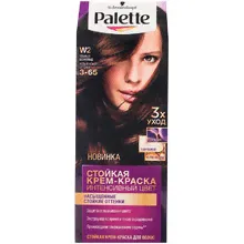 Крем-краска для волос PALETTE тон W2 Темный шоколад 3-65 50 мл