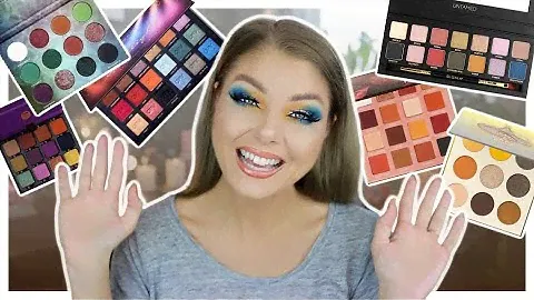 12 Perfect COLORFUL Eyeshadow Palettes For Fall