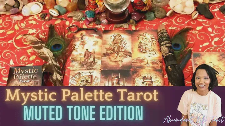 Mystic Palette Tarot Muted Tone Edition | Mass Market | First Impressions and Deck Flip-through