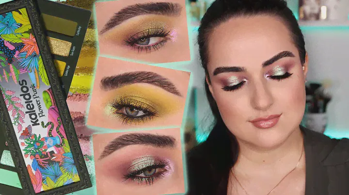 KALEIDOS FLOWER PUNK PALETTE - 3 LOOKS!