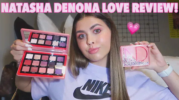 NEW! NATASHA DENONA LOVE REVIEW! (Love eyeshadow palette & love face palette) 2020!