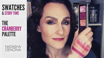 Swatches & Story Time — The Cranberry Holiday Palette by Natasha Denona