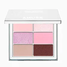 Палетка теней для век в лавандовых оттенках Amuse Eye Vegan Sheer Palette 04 Sheer Lavender