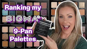 RANKING ALL 10 SIGMA BEAUTY 9-PAN ON THE GO EYESHADOW PALETTES