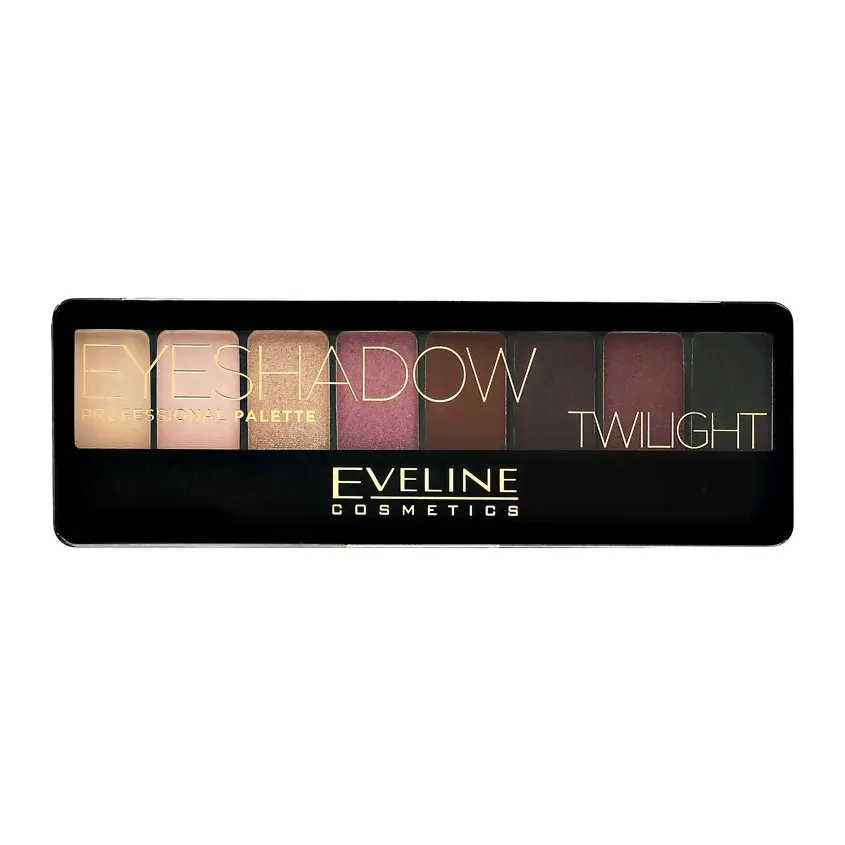 Палетка теней для век Eveline Cosmetics Eyeshadow Professional Palette: тон 02 Twilight, 9.6г-2