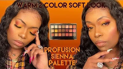 Affordable 2 Color Look With Profusion Siennas Palette