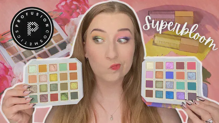 *NEW* PROFUSION SUPERBLOOM COLLECTION | review & demo + thank you for 1K!