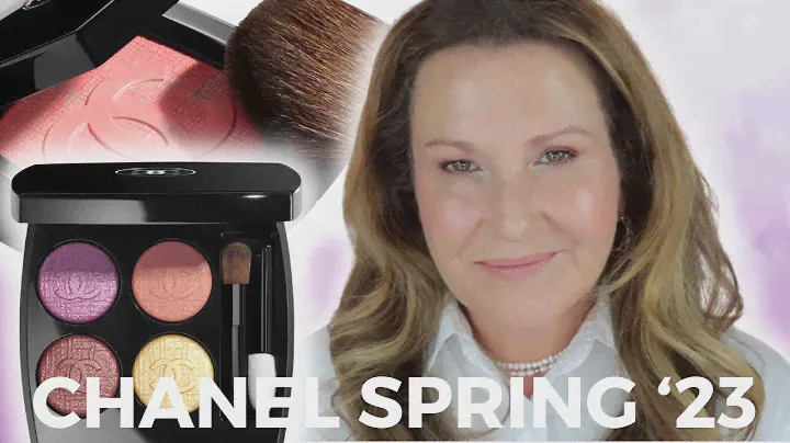 NEW CHANEL SPRING LE BLANC 2023 | Les 4 Ombres Eyeshadow Delices & Illuminating Blush Powder
