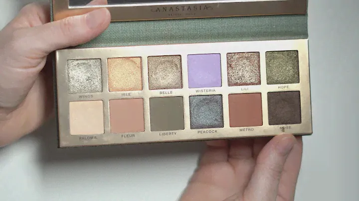 ABH Nouveau Palette Swatches