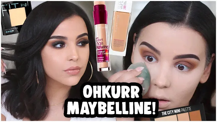 АНАЛЛО ЛИЦА С ИСПОЛЬЗОВАНИЕМ ТОЛЬКО ПРОДУКЦИИ MAYBELLINE: АПТЕЧНОЕ УЧЕБНОЕ ПО МАКИЯЖУ ДЛЯ НАЧИНАЮЩИХ | МакияжОтAmarie