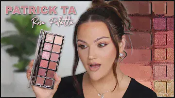 PATRICK TA MAJOR DIMENSION II ROSE EYESHADOW PALETTE!