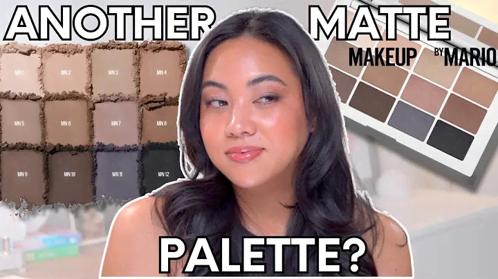 MAKEUP BY MARIO THE NEUTRALS EYESHADOW PALETTE | REVIEW + DEMO