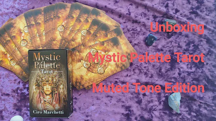 Unboxing Mystic Palette Tarot por Ciro Marchetti | Muted Tone Edition