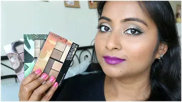 Maybelline City Mini Palettes Review + Swatches | Indian Brown Skin Tone