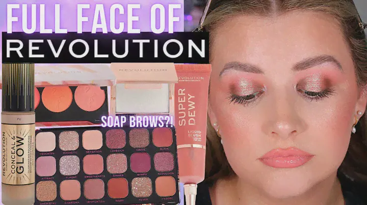 TESTING MAKEUP REVOLUTION... | FOREVER FLAWLESS AFFINITY PALETTE, SOAP BROWS, LIQUID BLUSH & MORE!