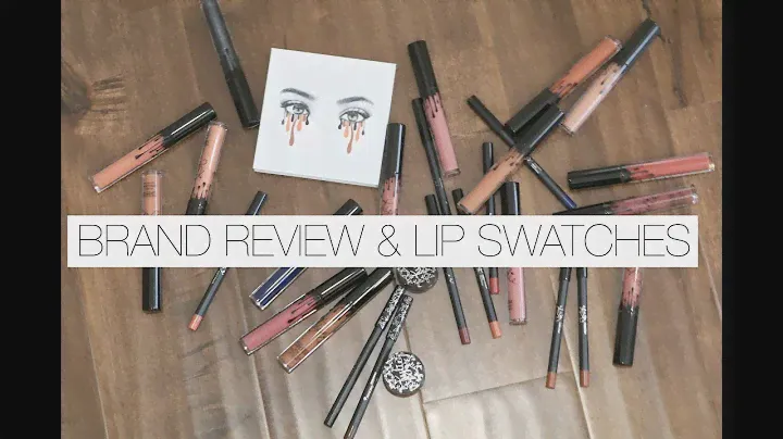 Kylie Cosmetics | Lip Swatches & Mini Reviews