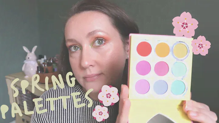 SPRING EYESHADOW PALETTES: Pastel, Floral + Garden Vibes | Carly Rose