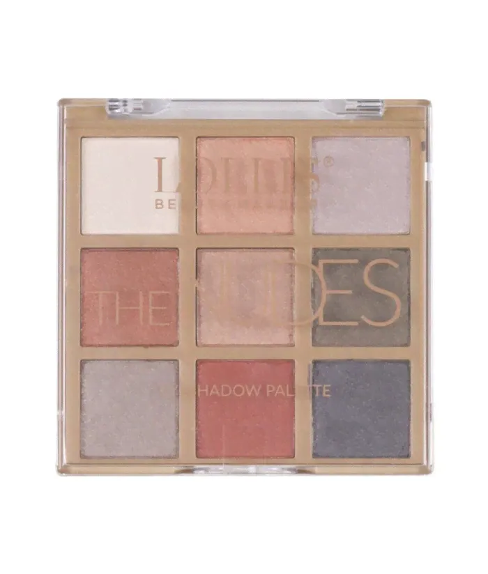 Тени для век LOLLIS The Nudes Eyeshadow Palette 01 18 г Меркер Косметика/24/ОПТ-0
