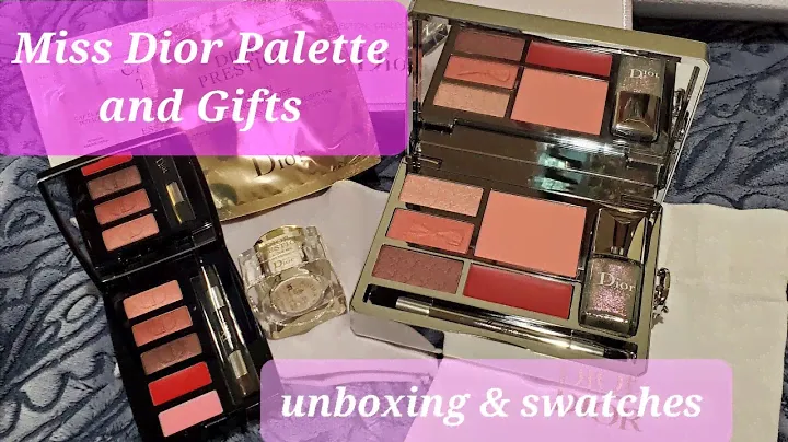 Miss Dior Palette - Limited Edition / Gifts / Unboxing & Swatches