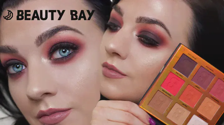 BEAUTYBAY EYN FIERY MATTE PALETTE TUTORIAL