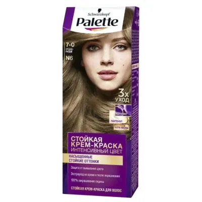 Palette 7-0 средне-русый N6-0