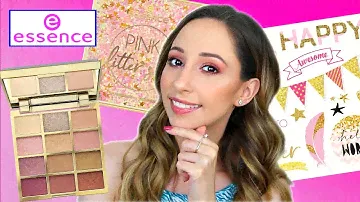 New Essence Eyeshadow Palettes | Pink Glitter show (bad decision?)