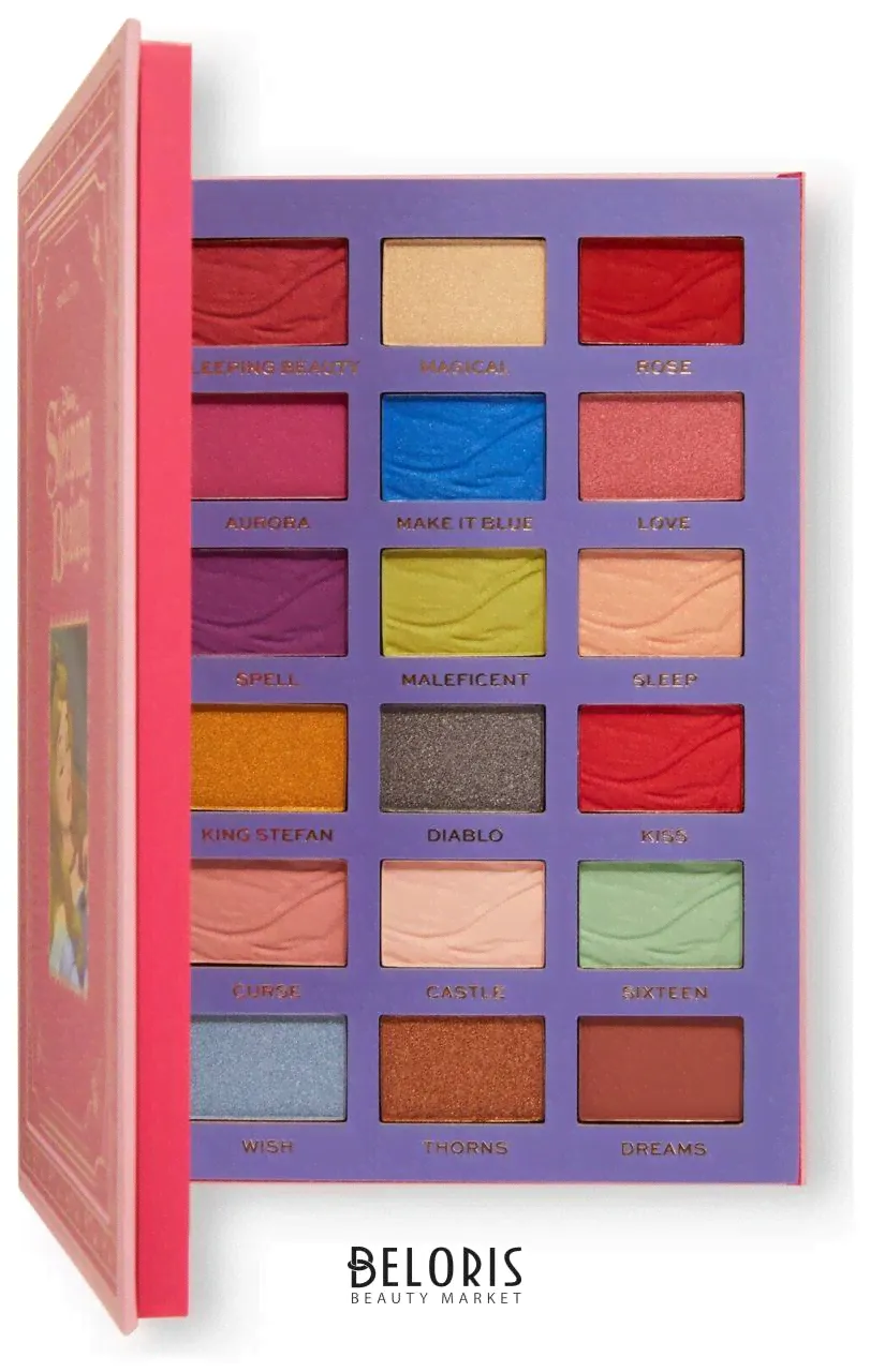 I Heart Revolution Палетка для макияжа Disney Fairytale Books Palette Sleeping Beauty-0