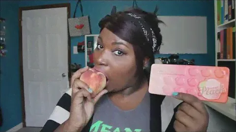 Too Faced Sweet Peach Eye Shadow Palette First Impression with swatches and mini tutorial