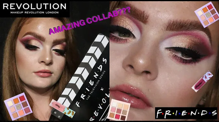 TESTING MAKEUP REVOLUTION X FRIENDS COLLAB - TUTORIAL - IN DEPTH REVIEW!