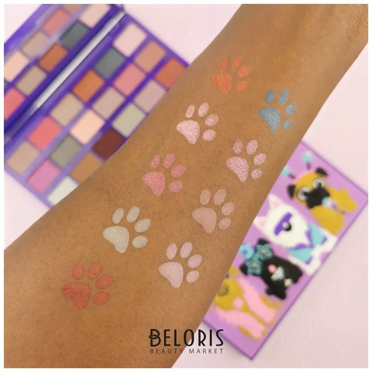 I Heart Revolution Палетка теней для век Party Pooches Eyeshadow Palette
