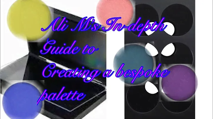 Ali M’s in- depth guide to creating a bespoke Mac eyeshadow palette